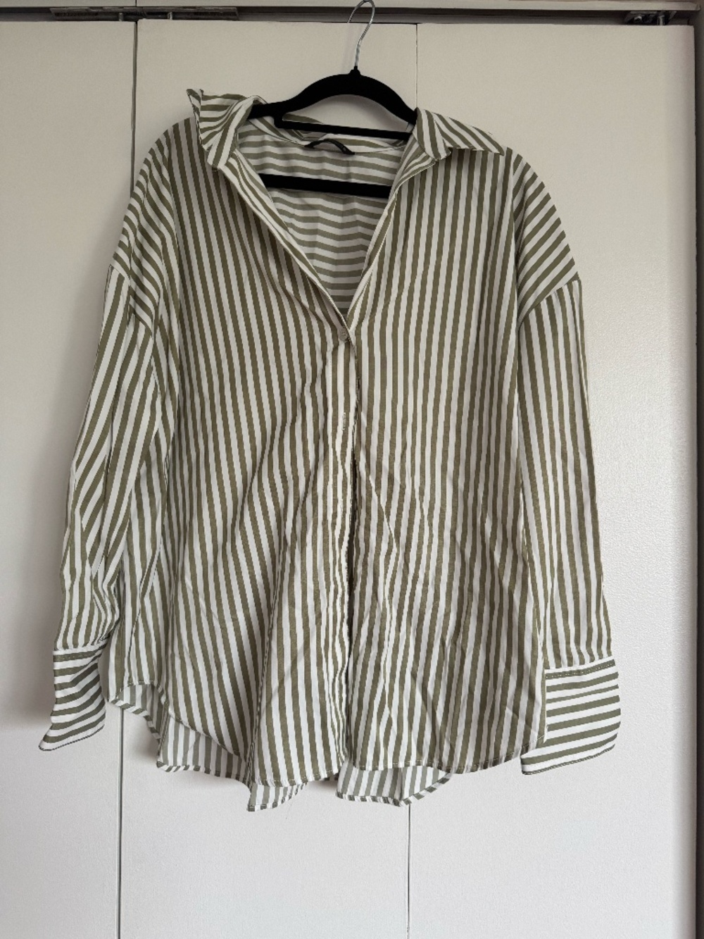 Striped Button-up Shirt - Zara